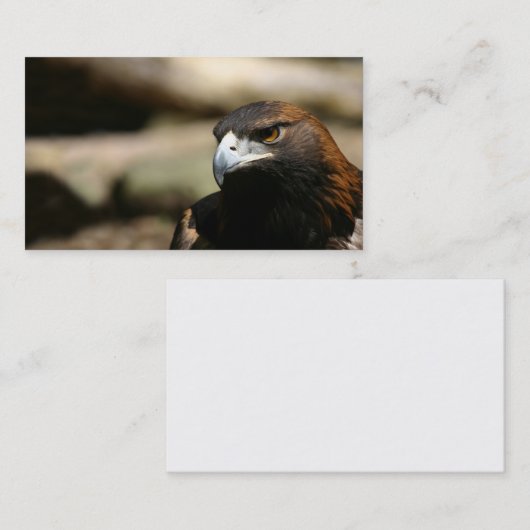 イヌワシの名刺 名刺 (正面/裏面)