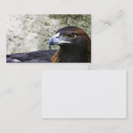 イヌワシの名刺 名刺 (正面/裏面)