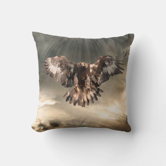 イヌワシ クッション (正面)