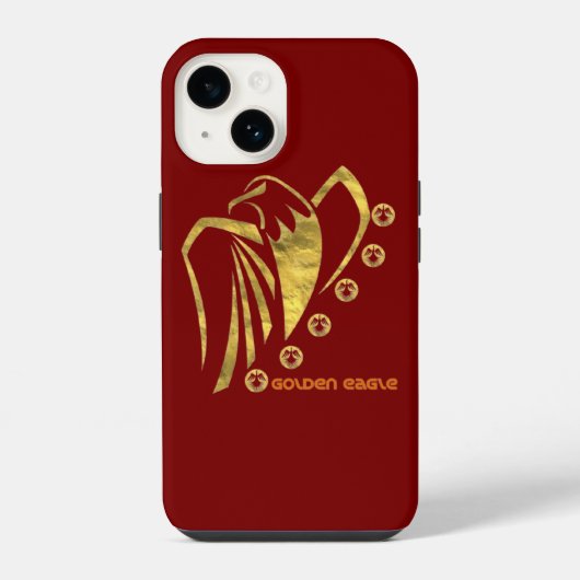 イヌワシ iPhoneケース (裏面)