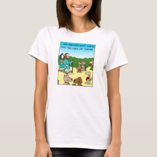 イヌ科動物のアブラハムそして土地 Tシャツ