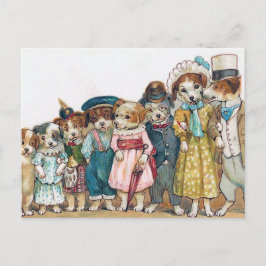 "イヌ科"のヴィンテージ ポストカード