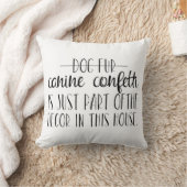 イヌ紙吹雪 クッション (ブランケット)