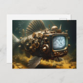 イネおもしろいマズ ポストカード (正面/裏面)