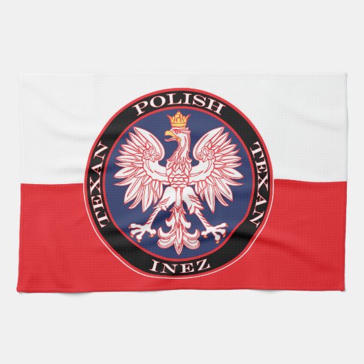 イネズポーランドテキサン キッチンタオル (横)