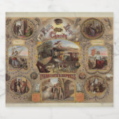 イネブリア表現ヴィンテージアメリカ ビールラベル (シングルラベル)