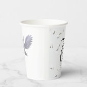 イネモノグラムのとラブバード紙カップ 紙コップ (右)