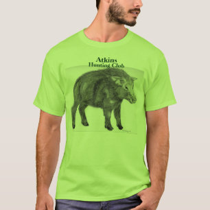 イノシシのワイシャツ Tシャツ