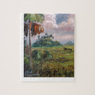 イノシシの狩り ジグソーパズル