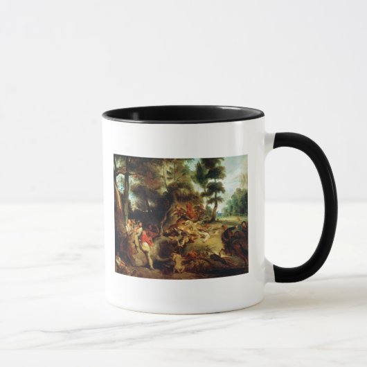 イノシシの狩り マグカップ (右)