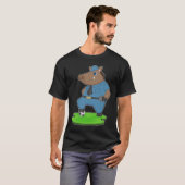 イノシシ刑事 サッカー警察 Tシャツ (正面フル)