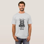イノシシ狩り、アウトドア・アドベンチャーTシャツ Tシャツ (正面フル)