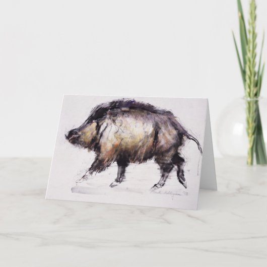 イノシシ1999年 カード (正面)