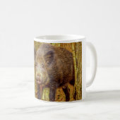 イノシシ コーヒーマグカップ (正面右)