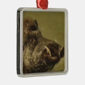 イノシシ メタルオーナメント (右)