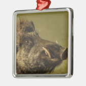 イノシシ メタルオーナメント (左)