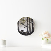 イノシシ ラウンド壁時計 (ホーム)