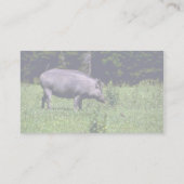 イノシシ 名刺 (裏面)