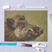 イノシシ 薄葉紙 (クラフト)