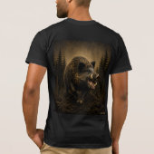 イノシシ Tシャツ (裏面)