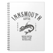 イノスシーフード深いシーフィッシュビパーフィッシュ ノートブック (正面)