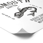 イノスシーフード深いシーフィッシュビパーフィッシュ ポスター (角)