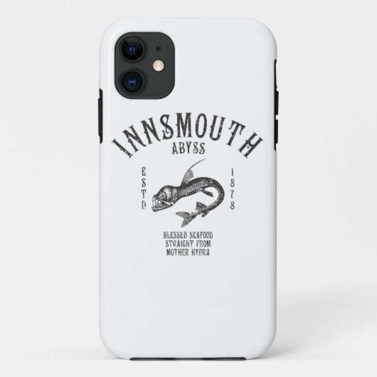 イノスシーフード深いシーフィッシュビパーフィッシュ Case-Mate iPhoneケース (裏面)