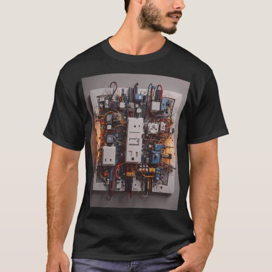 イノベーションの絡み合った流れ Tシャツ (正面)