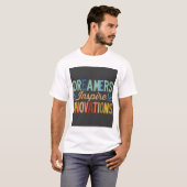 イノベーションの触媒 Tシャツ (正面フル)