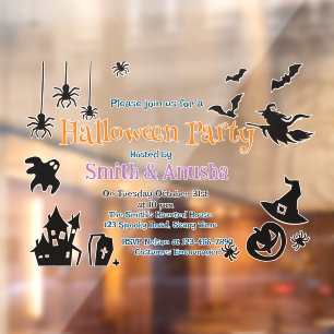 イノベーションアダルトハローウィンパーティ ウィンドウサイン