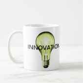 イノベーションイエローライトプロモーションマグカップ コーヒーマグカップ (左)