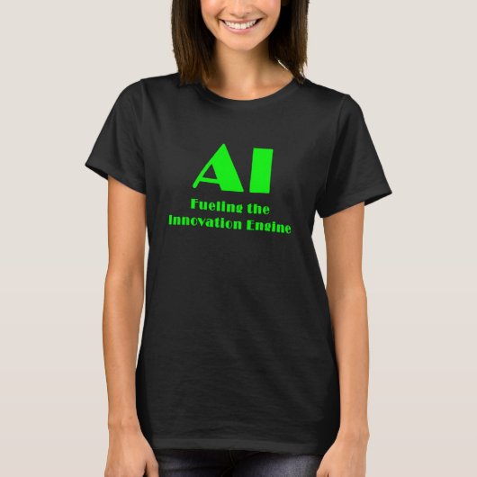 イノベーションエンジンを駆動するAI Tシャツ (正面)