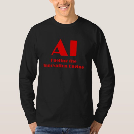イノベーションエンジンを駆動するAI Tシャツ (正面)