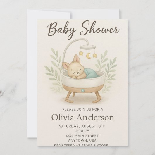 イノベーションベビー 招待状 (正面)