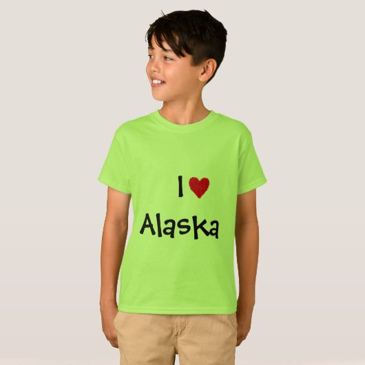 イハートアラスカ Tシャツ (正面フル)