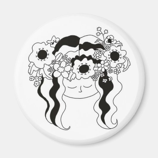 イバナクパラウクライナフォークアート マグネット (正面)