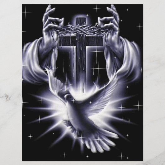 イバラと鳩のイエスキリスト チラシ (正面)