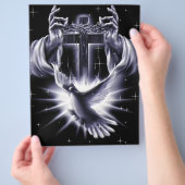 イバラと鳩のイエスキリスト チラシ (手)