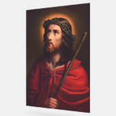 イバラの冠に入ったイエス アクリルサイン (傾斜)