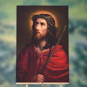 イバラの冠に入ったイエス アクリルサイン (ニュートラル)