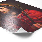 イバラの冠に入ったイエス フォトプリント            (角)