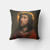 イバラの冠を持つイエス・キリスト クッション (裏面)