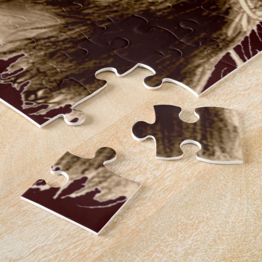 イバラの冠を持つイエス・キリスト ジグソーパズル (側面)