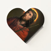 イバラの冠を持つイエス・キリスト ノートブック (裏面)