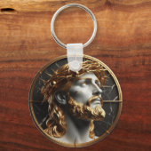 イバラの天国を見るイエス キーホルダー (正面)