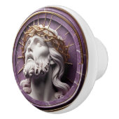 イバラの天国を見るイエス セラミックノブ (右)