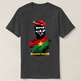 イバラヒム・トラオレ ビンテージ パン・アフリカニズム – ブルキナファソ Tシャツ