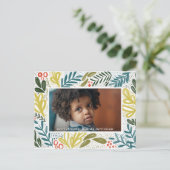 イバラフェスティバル植物葉書 インビテーションポストカード (スタンド正面)