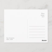 イバル・アロセニウス・リラン・ディペンティブ・小さな女の子がノーと言う ポストカード (裏面)