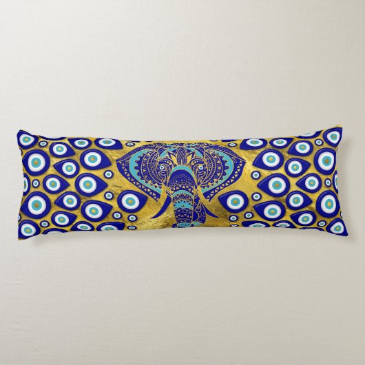 イバートアイエレファントマンダラオーナメント ボディピロー (裏面)